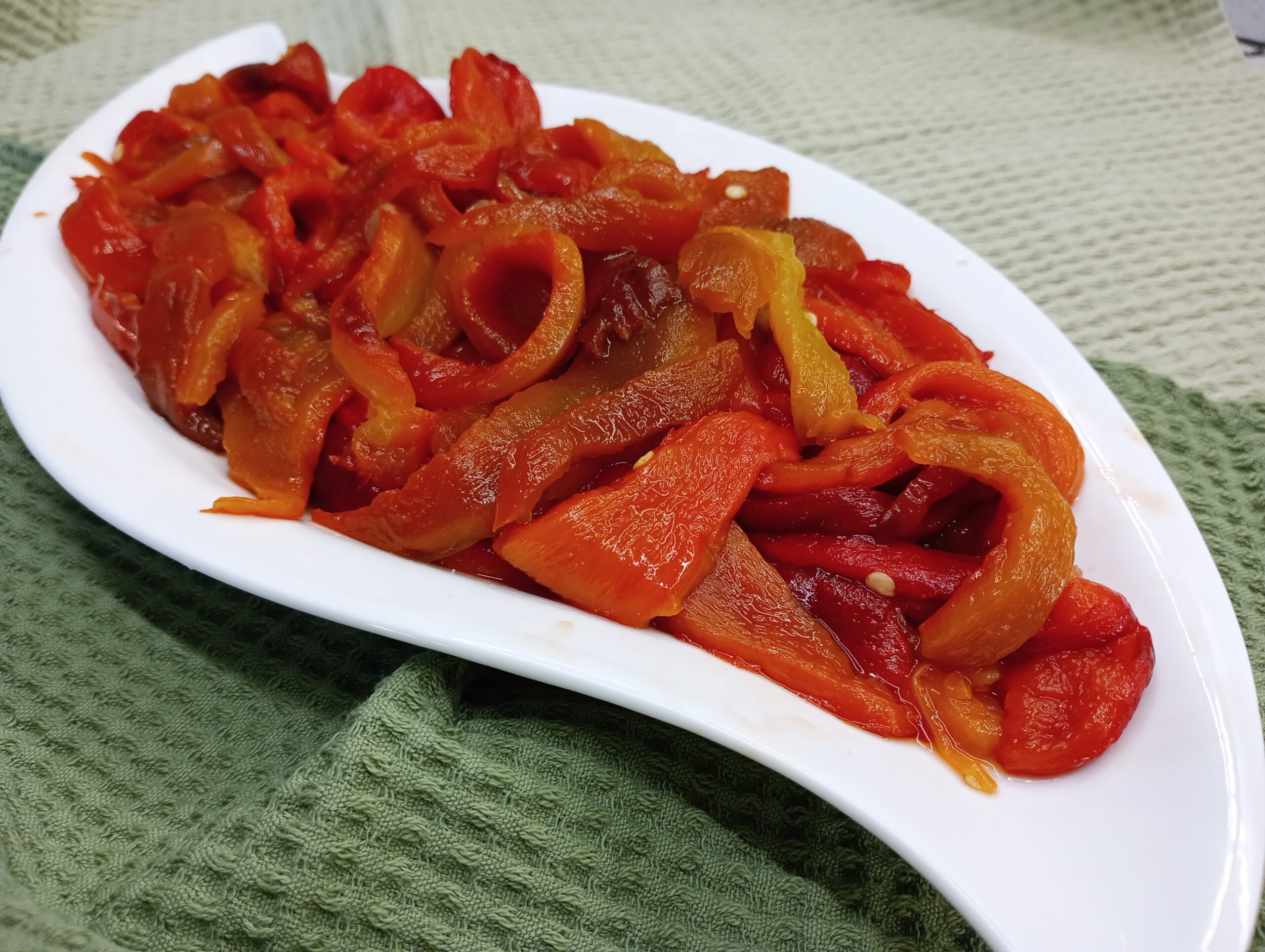 Air Fryer Roasted Peppers