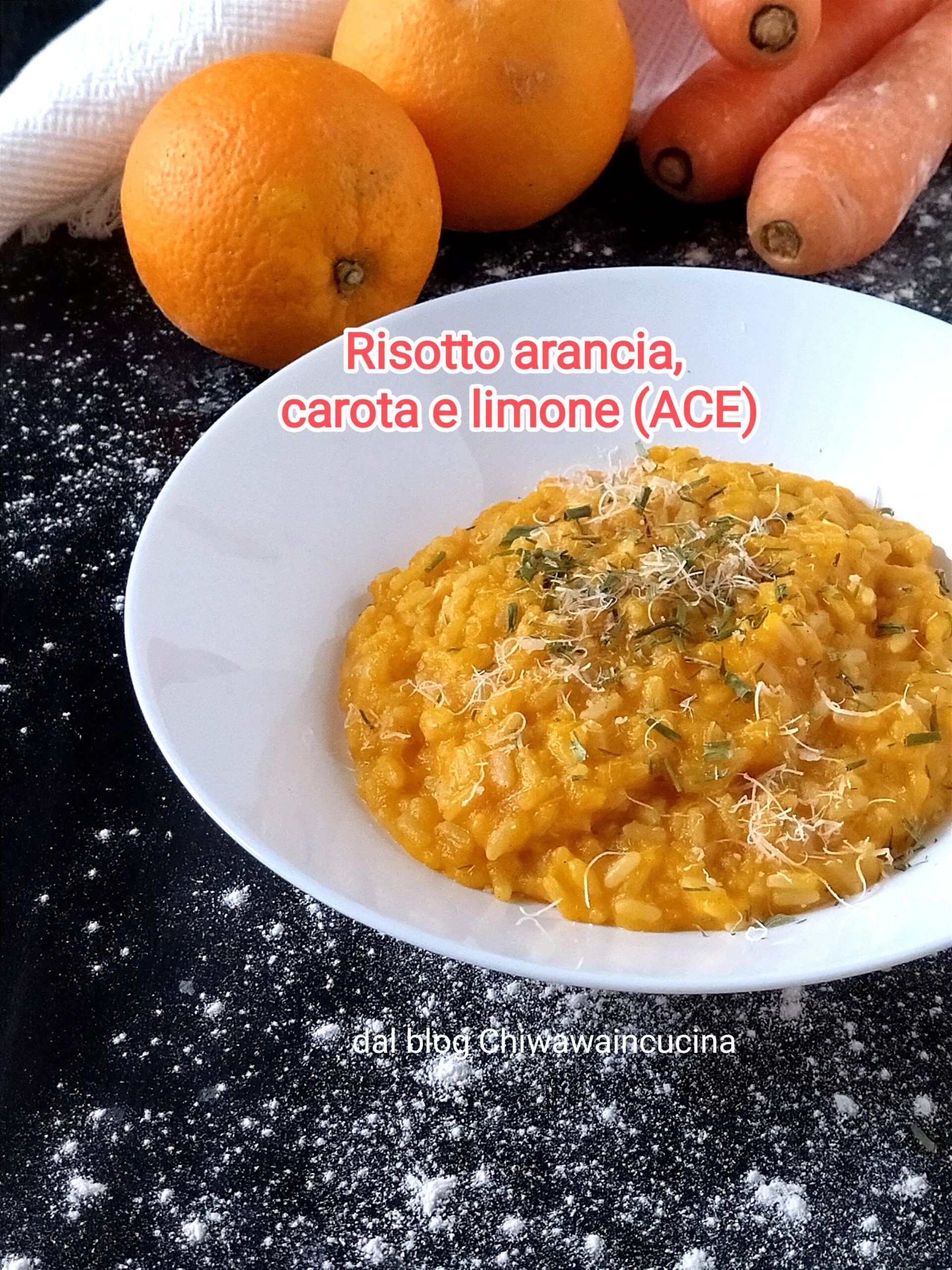 Orange, Carrot, and Lemon Risotto (ACE)