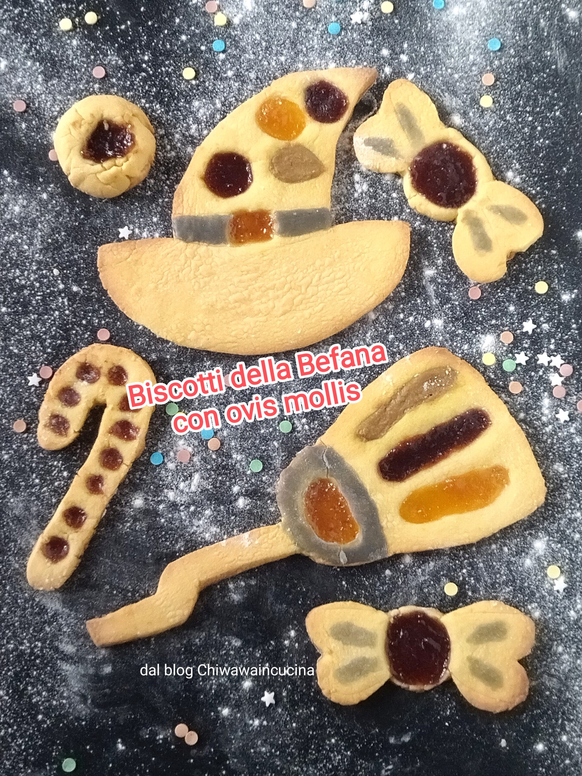 Befana Cookies with Ovis Mollis