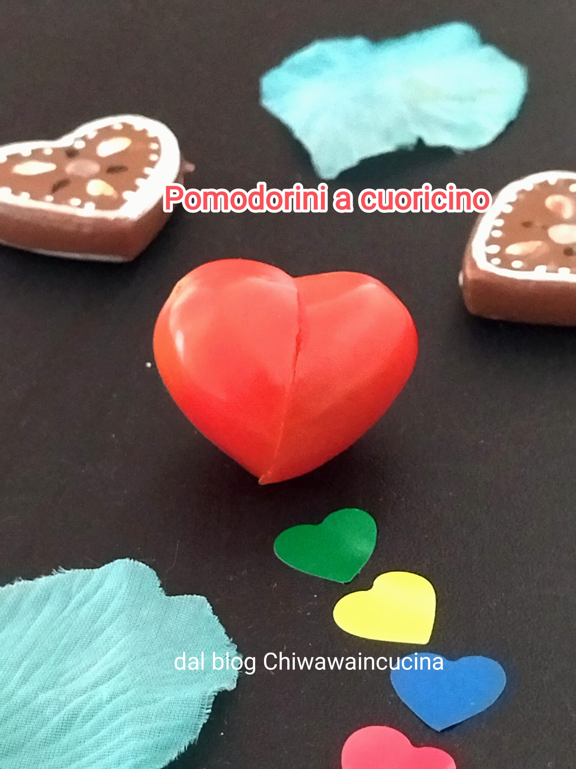 How to Make: Heart-Shaped Cherry Tomatoes