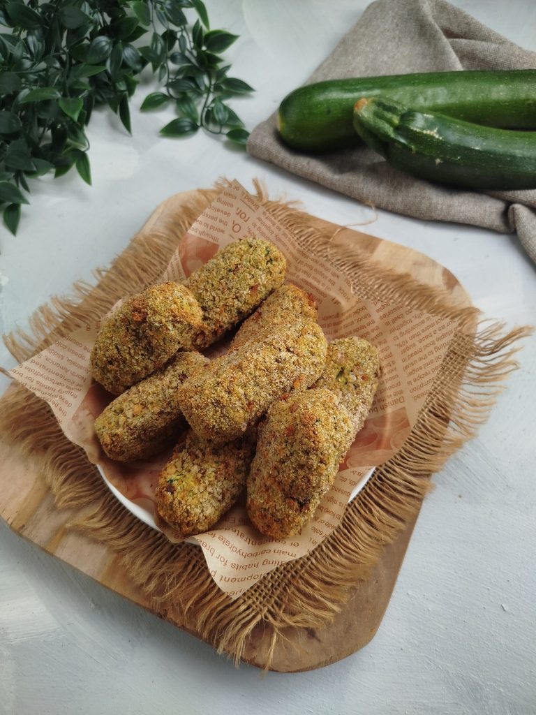 ZUCCHINI AND CHICKPEA CROQUETTES