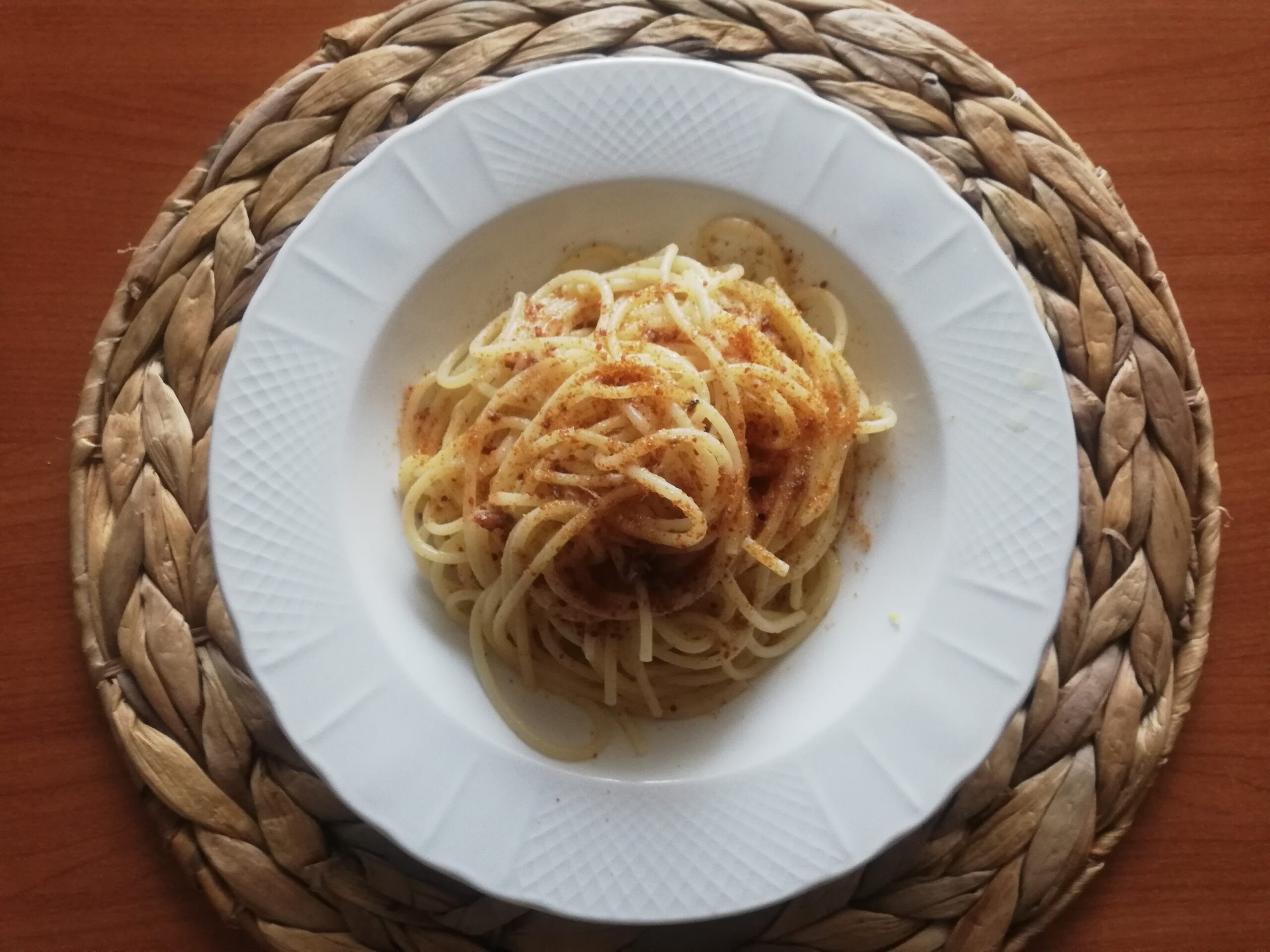 Spaghetti with Bottarga