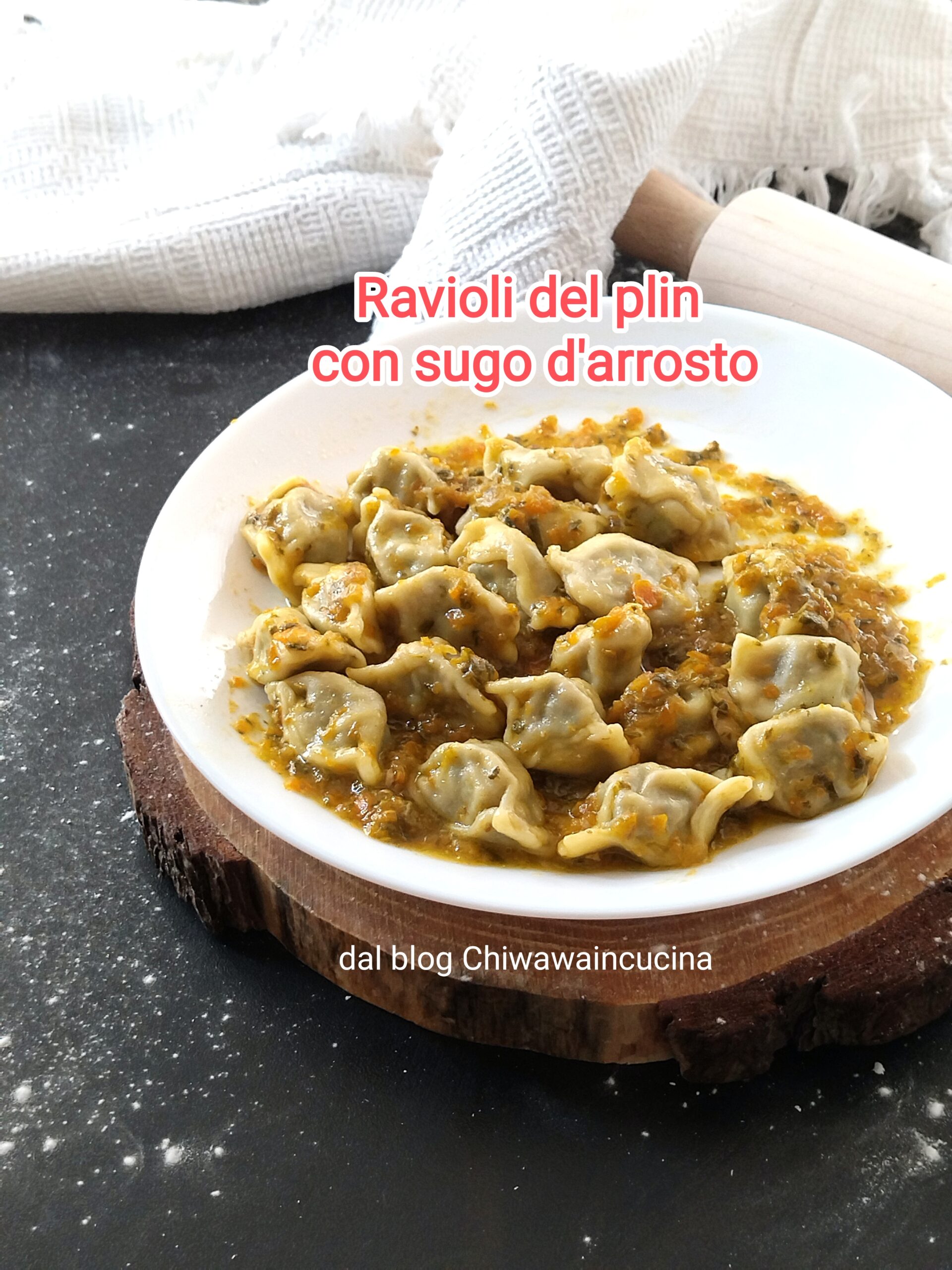 Ravioli del Plin with Roast Sauce