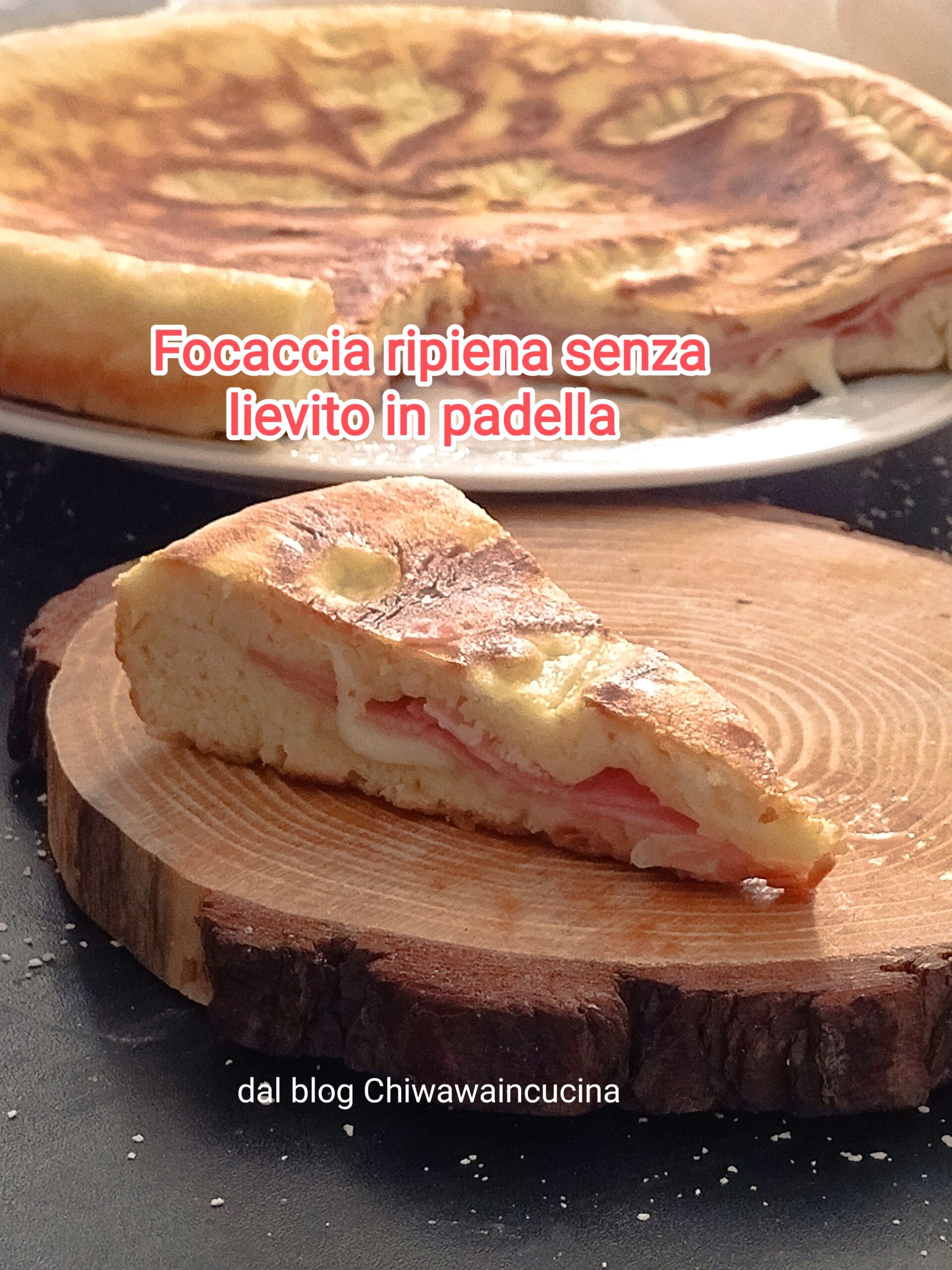 Stuffed No-Yeast Focaccia in a Pan