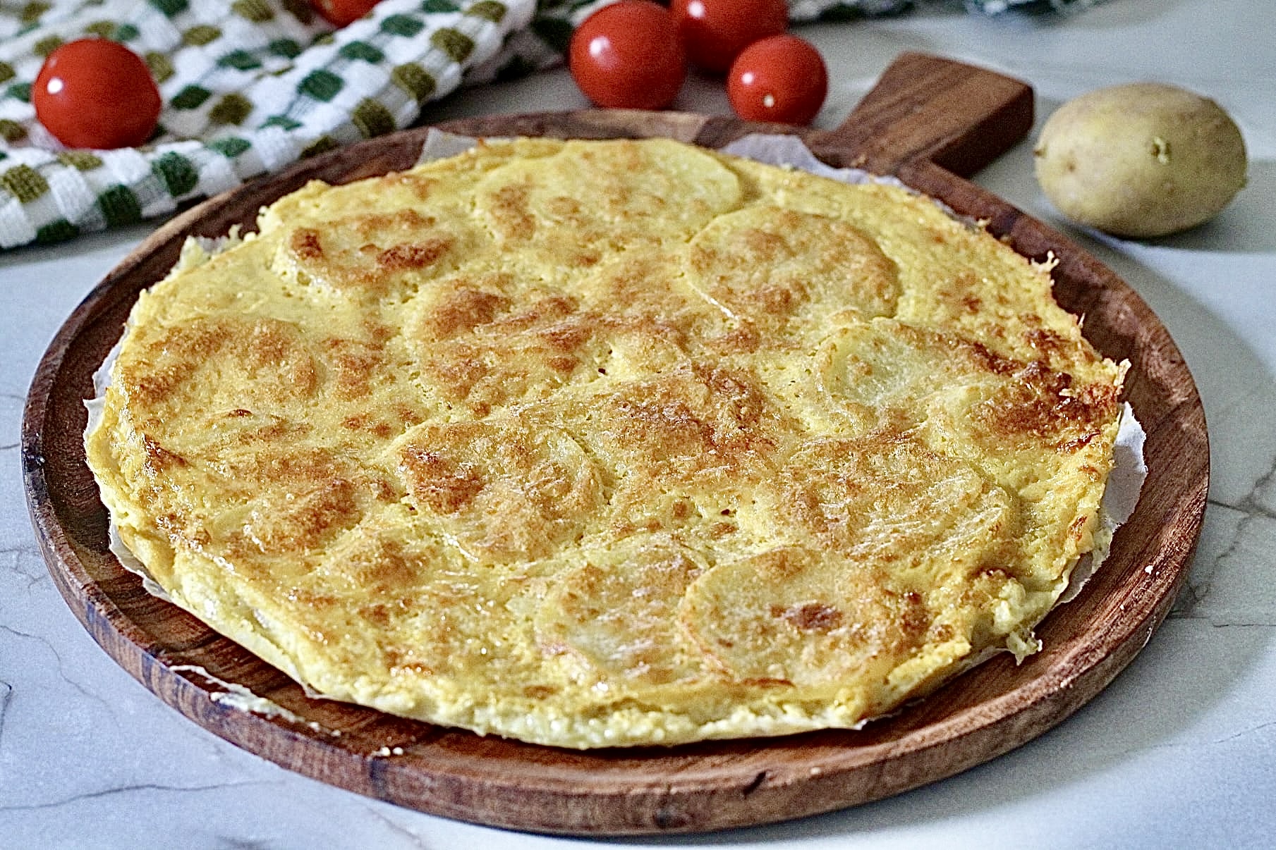 Crispy Gluten-Free Potato Flatbread