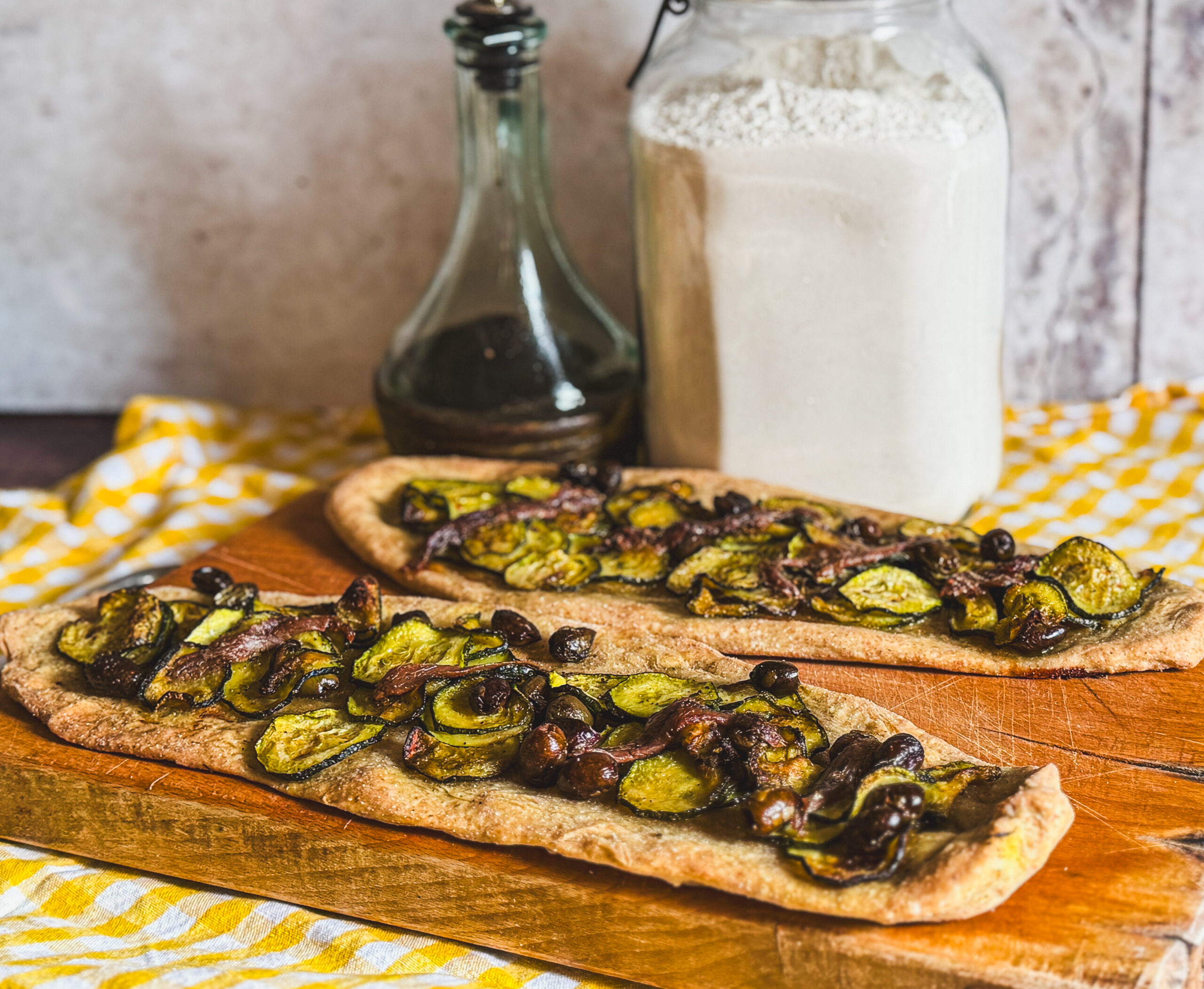 Spanish Coca Without Yeast, Easy Focaccia and Pizza