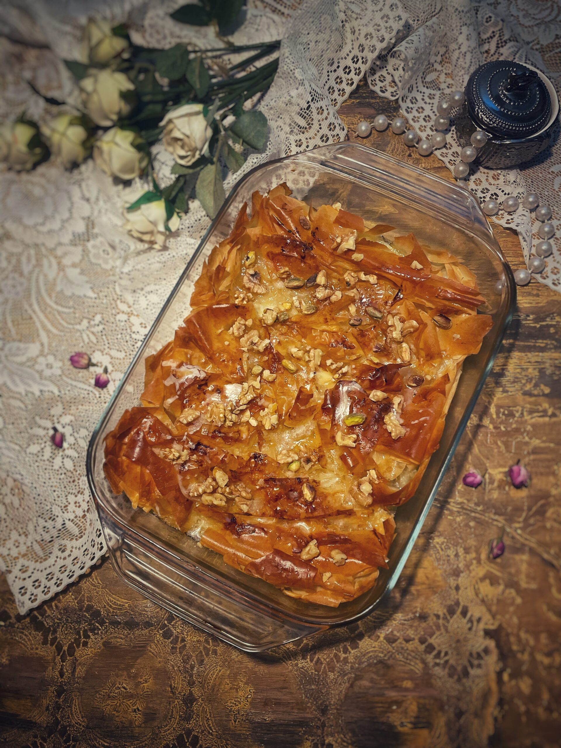 Muakacha: The Original Recipe for Middle Eastern Crinkle Cake