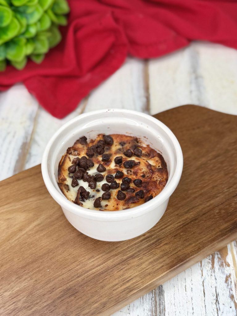 Creamy Ricotta and Chocolate Dessert in Air Fryer