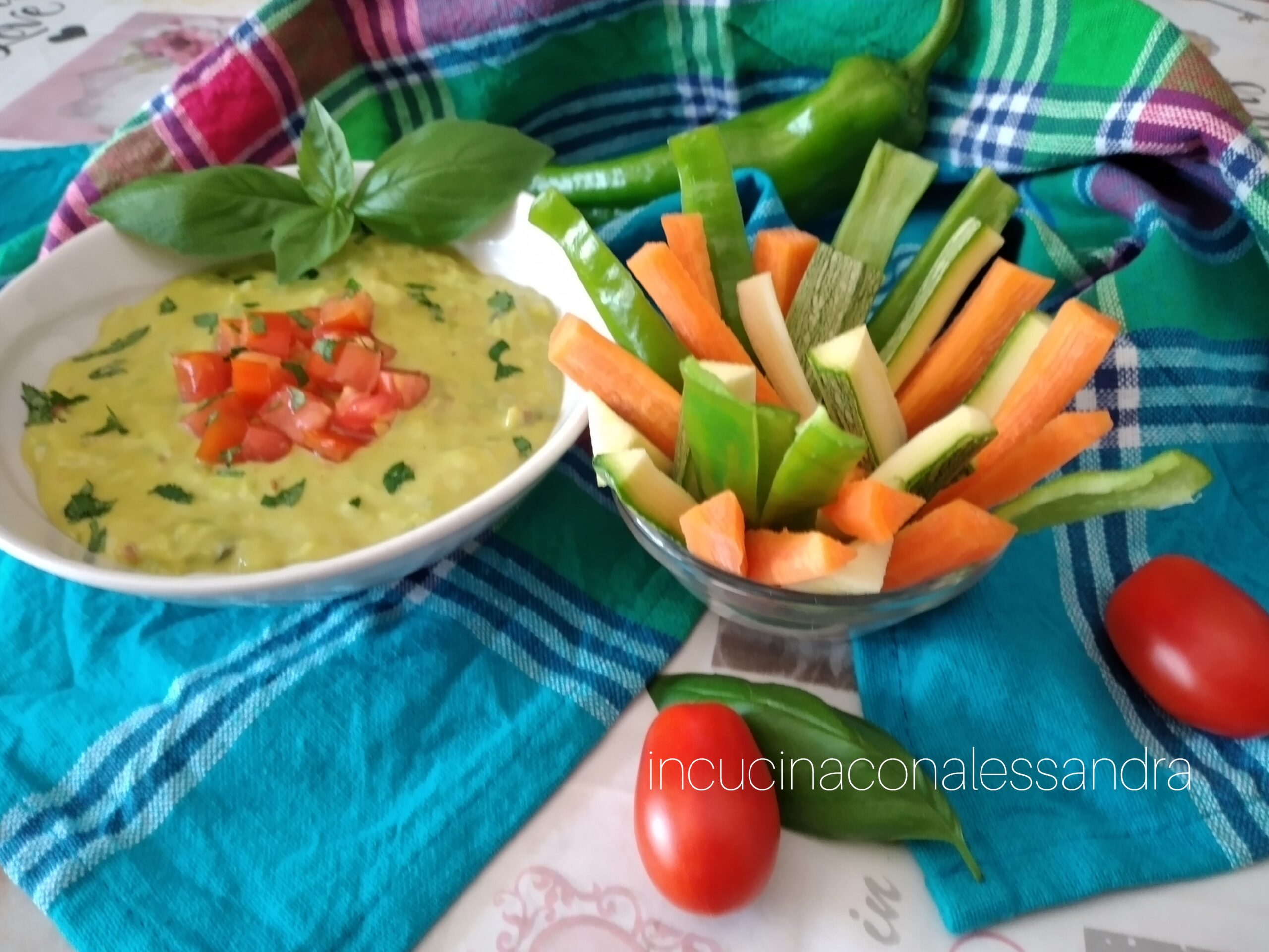 Guacamole Sauce with Parsley