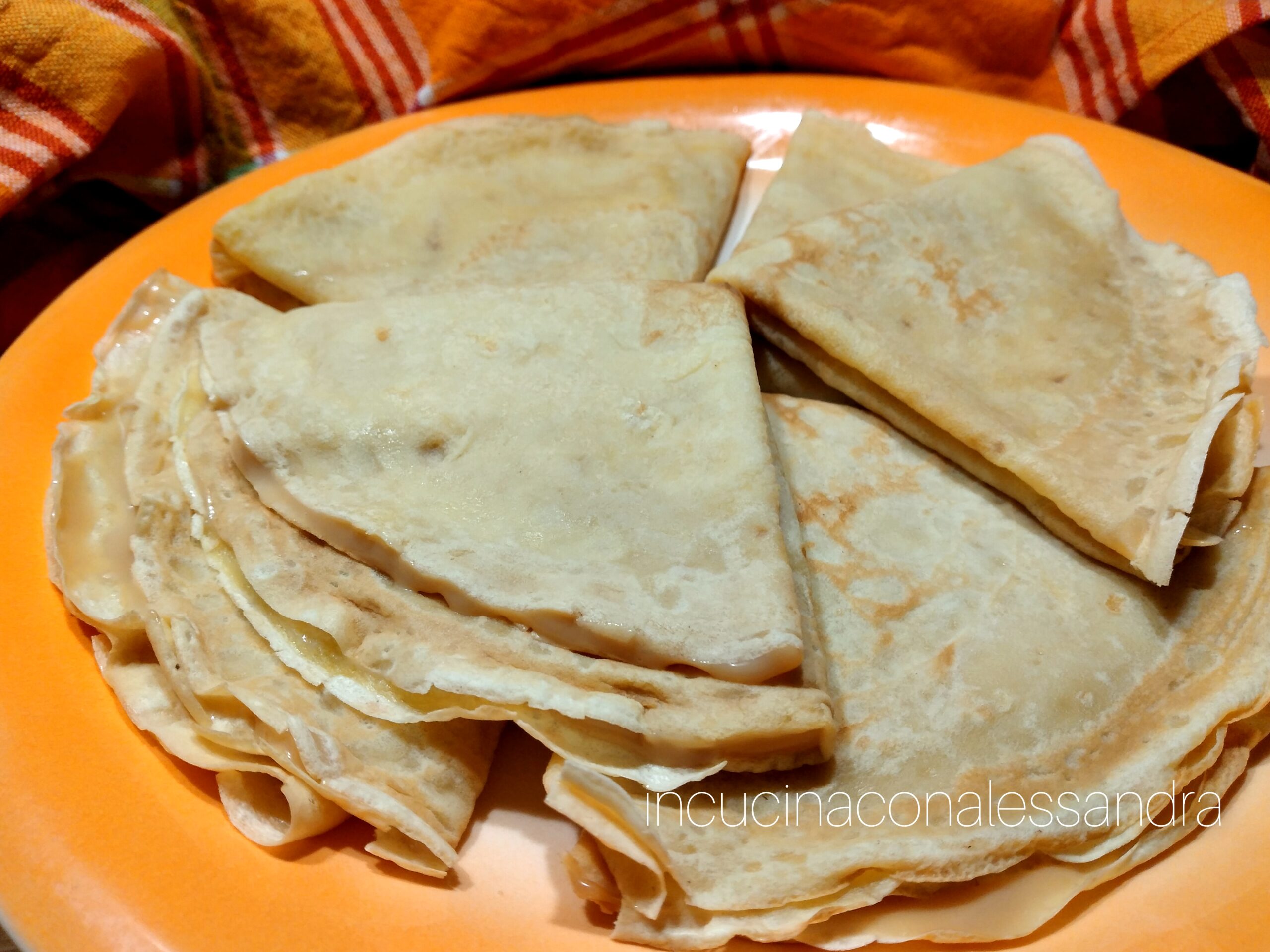 Crepes with Dulce de Leche