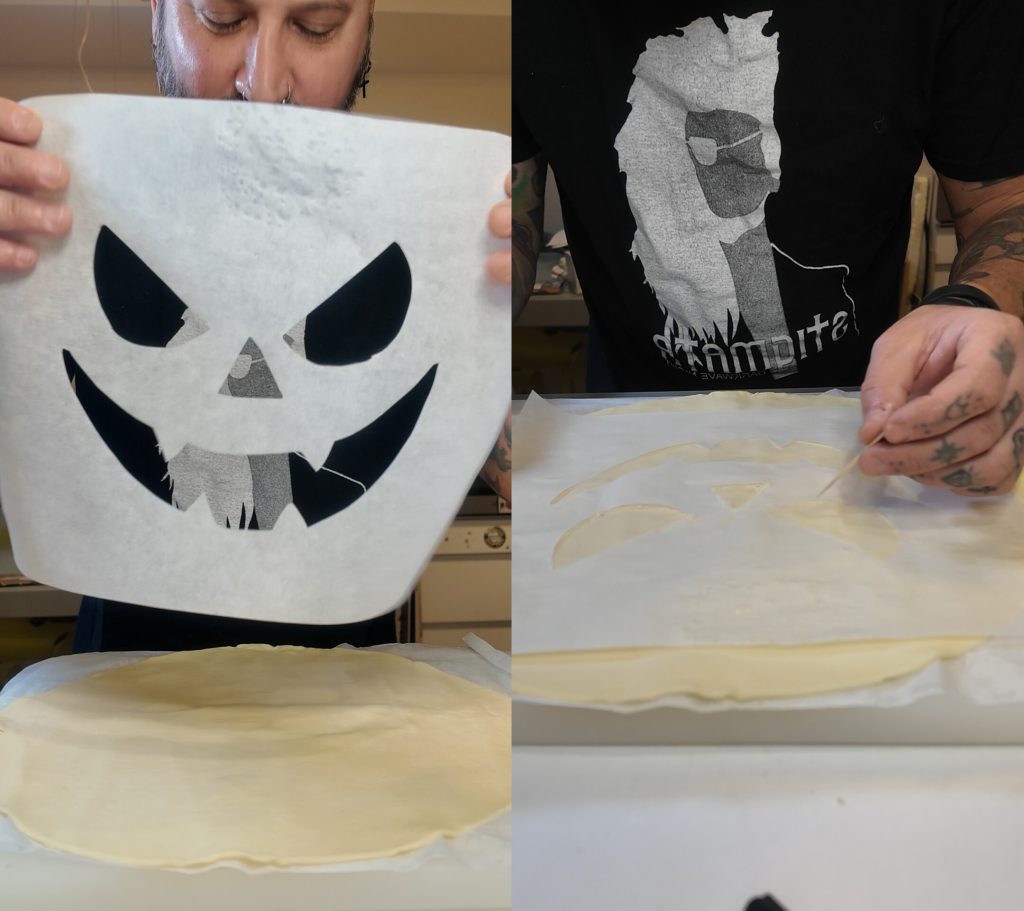 Bleeding Puff Pastry Jack-o'-lantern | Easy Halloween Recipe