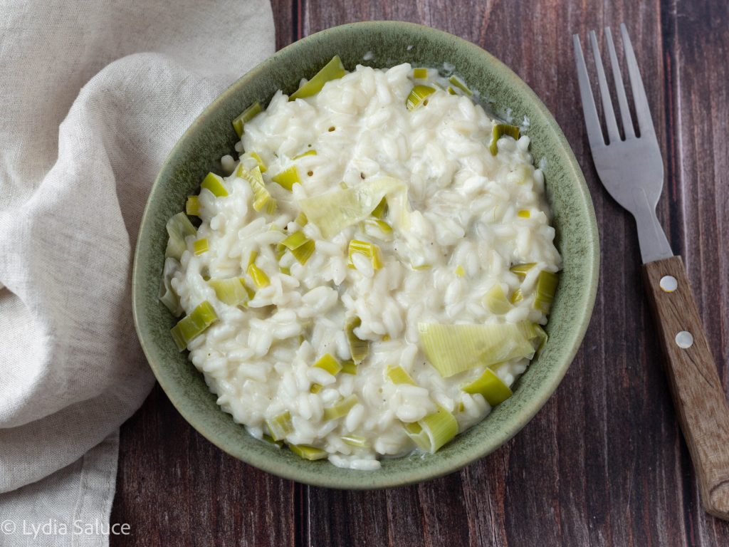 Leek and Robiola Risotto