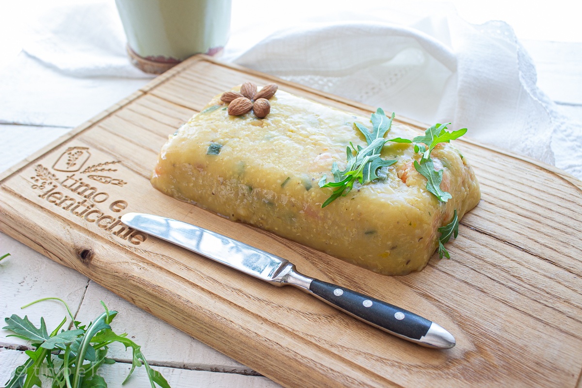 Millet Polenta with Vegetables