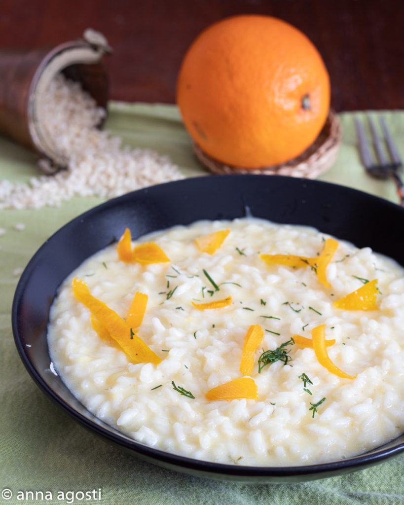 Orange and Taleggio Risotto