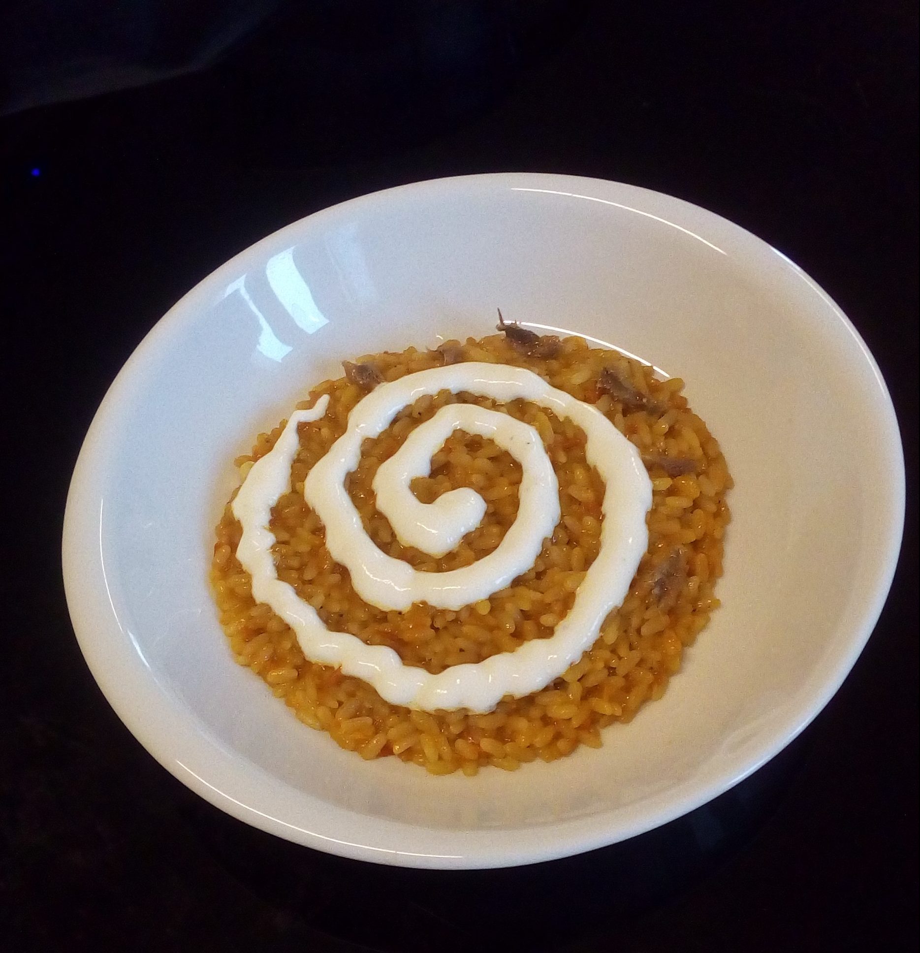 Risotto with Bagna Cauda