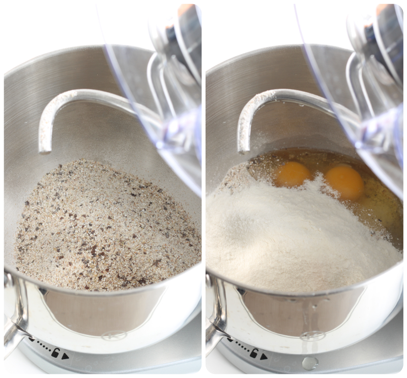 kneading with buckwheat flour