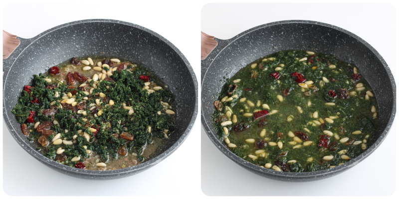 sauce for pasta with wild fennel and anchovies