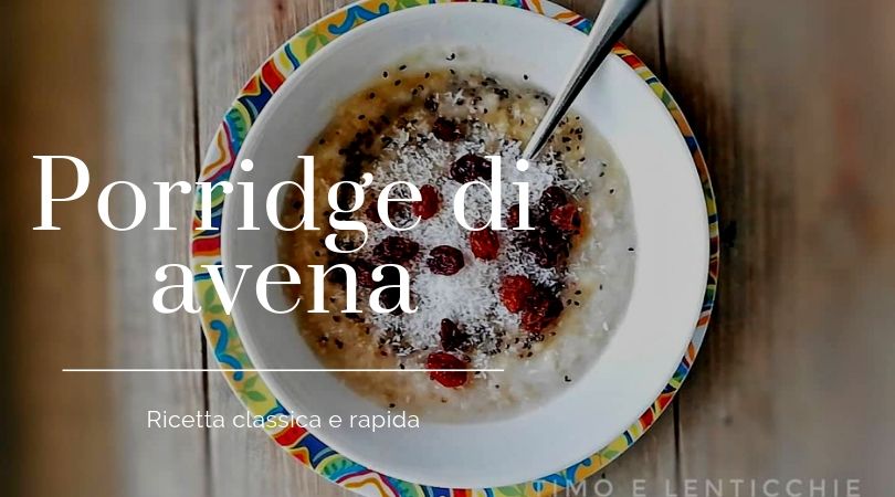 Perfect Classic Oatmeal Porridge