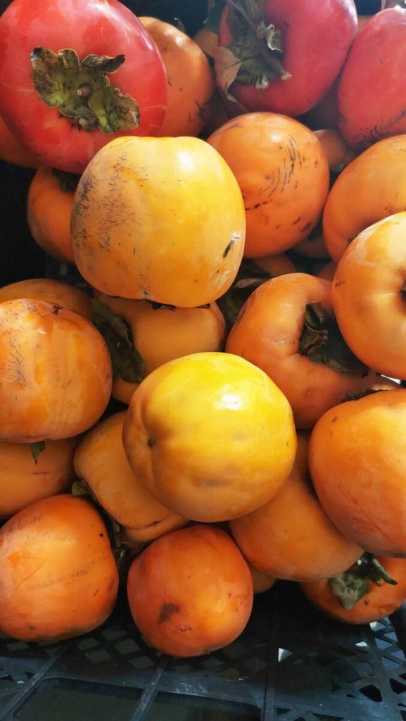Persimmon and Rosemary Risotto