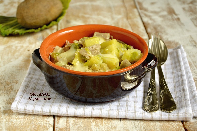 Pizzoccheri, Valtellina recipe VEGETABLES © passion