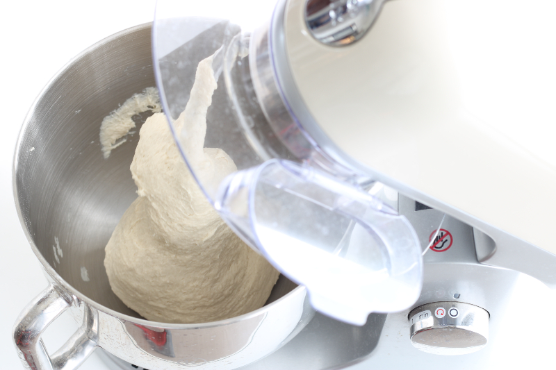pizza dough with stand mixer