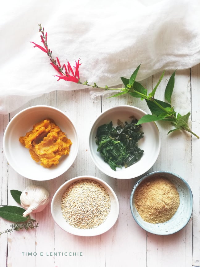 Quinoa Patties with Gomasio