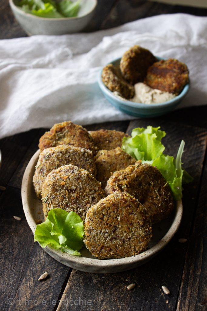 Red Rice, Chickpea, and Cauliflower Balls