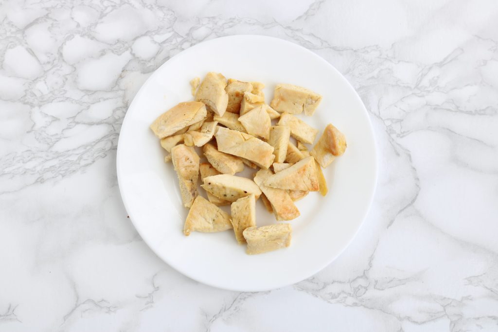 pieces of grilled chicken