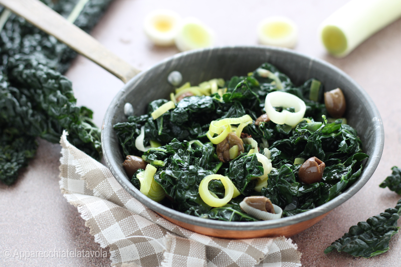 SAUTÉED BLACK CABBAGE