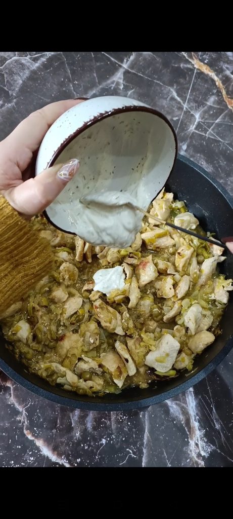 Incorporating the cream