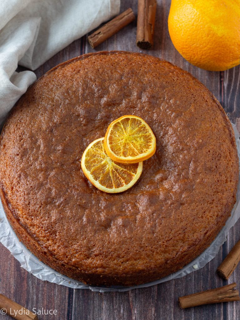 Seven-jar Cake with Orange and Cinnamon