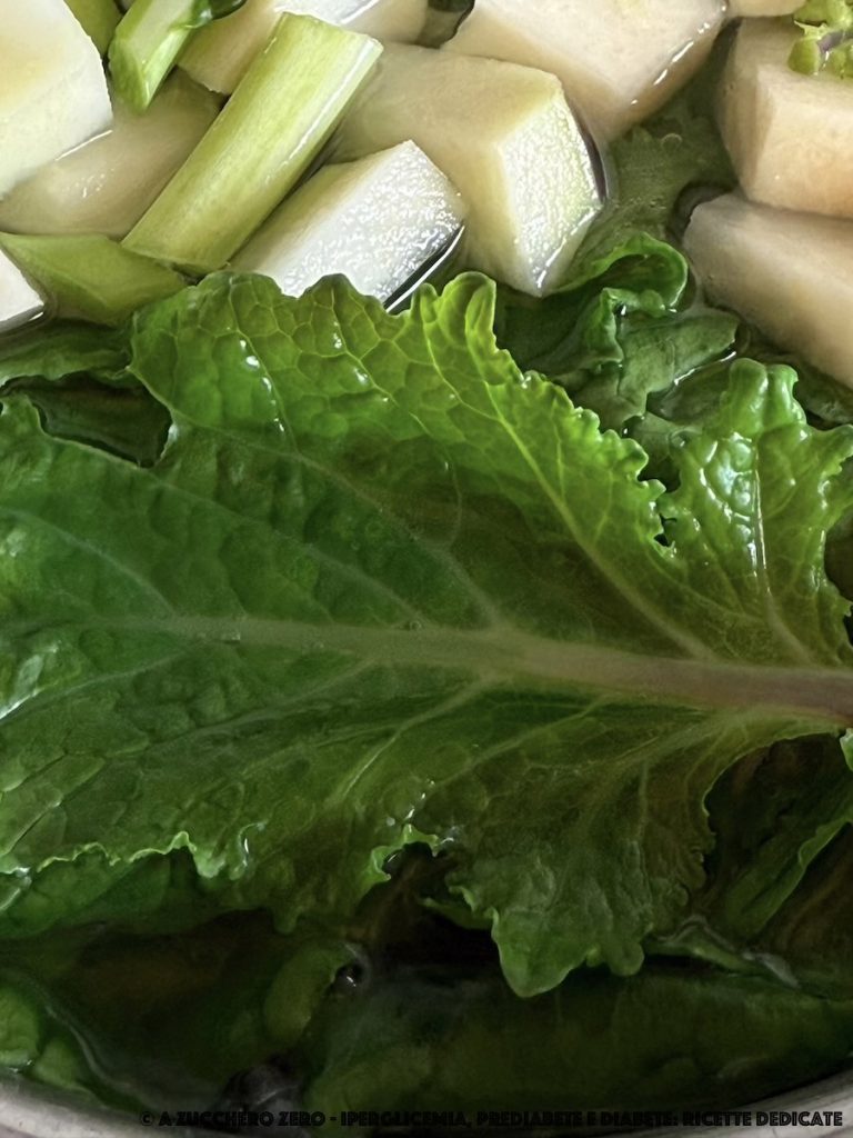 Sicilian kohlrabi or trunzo cabbage from Acireale