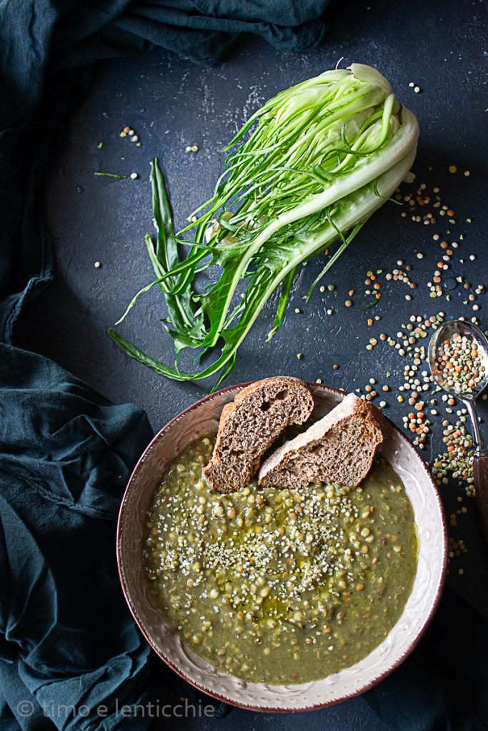 Sorghum and Chicory Soup