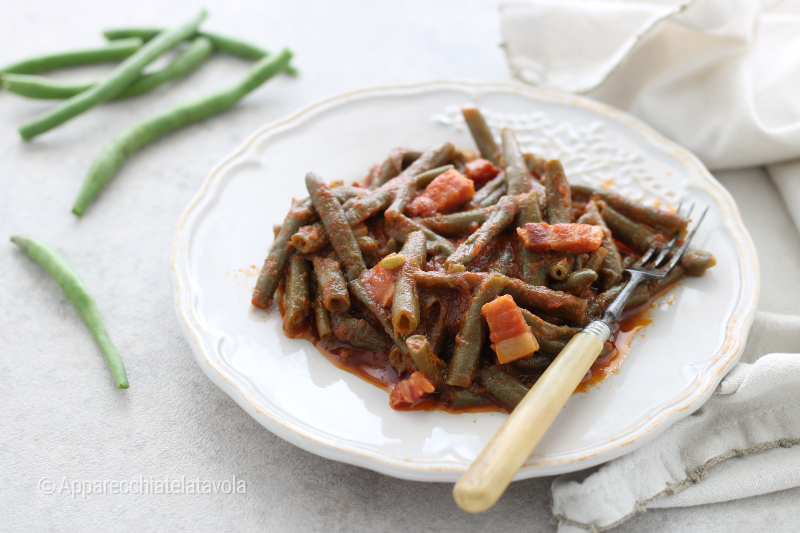 stewed green beans without boiling