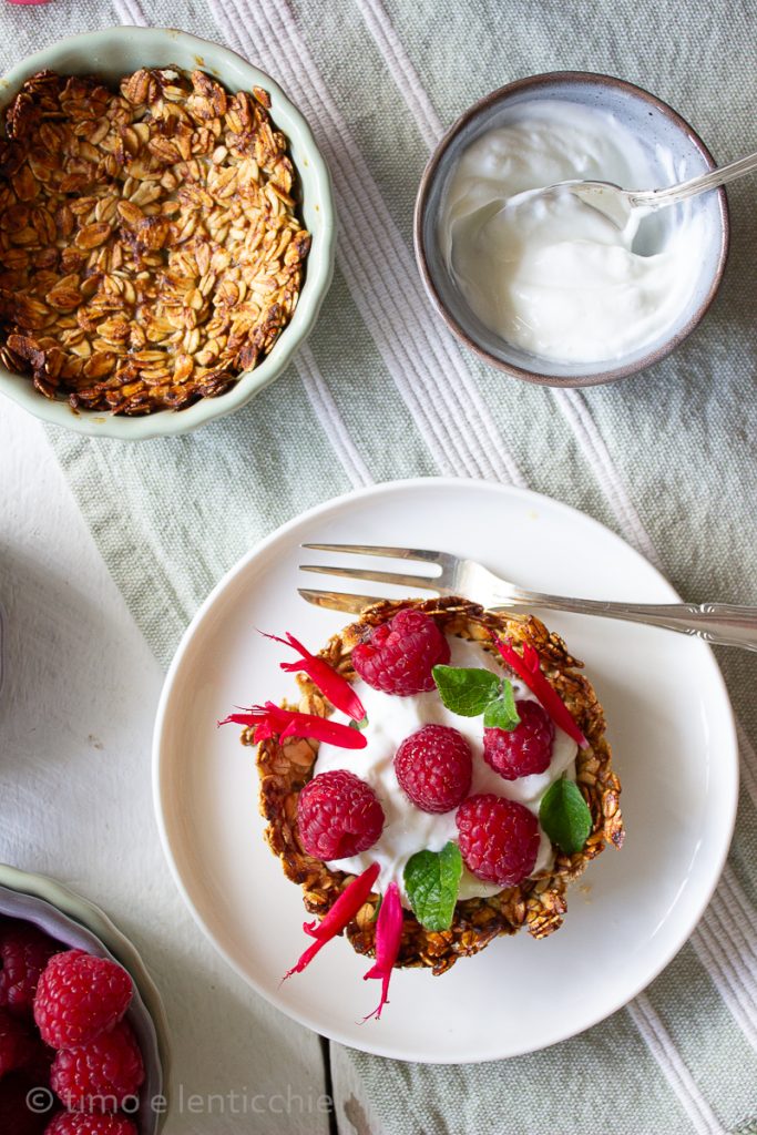 Sugar-Free Oat Baskets