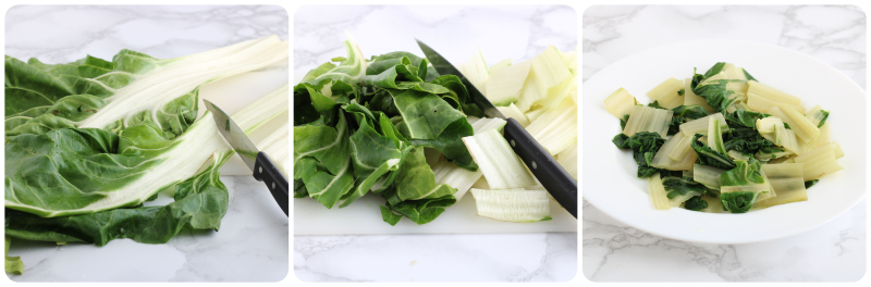 how to clean the stalks