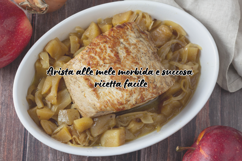 Tender and Juicy Pork Loin with Apples