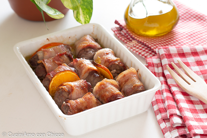 Veal Rolls with Bacon