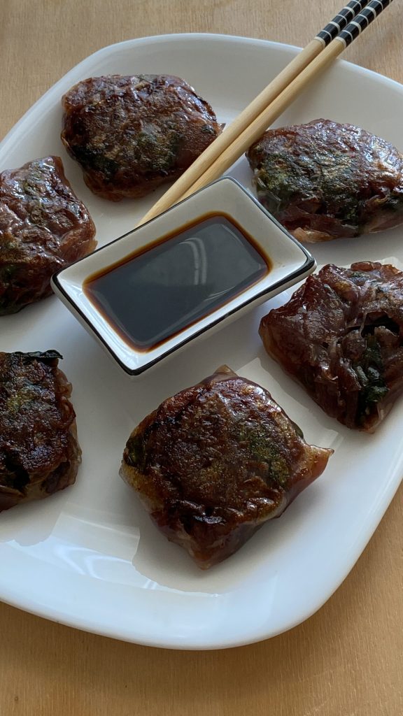 Vegan Gluten-Free Rice Vegetable Rolls