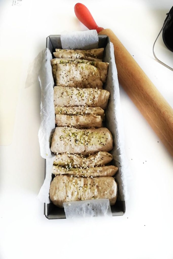 Vegan Pull Apart Bread Accordion Bread