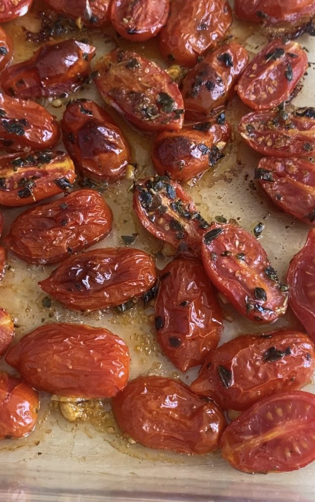 Roasted datterini cherry tomatoes