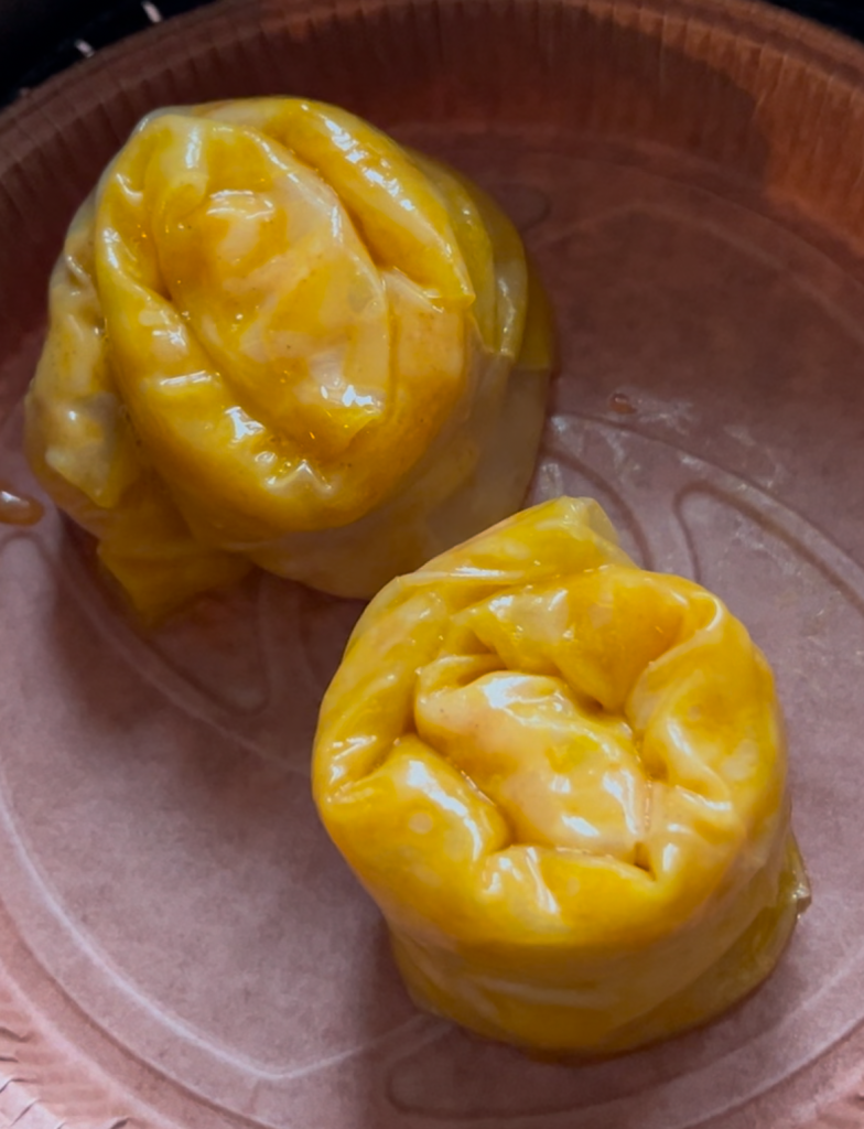 Cook the individual apple desserts