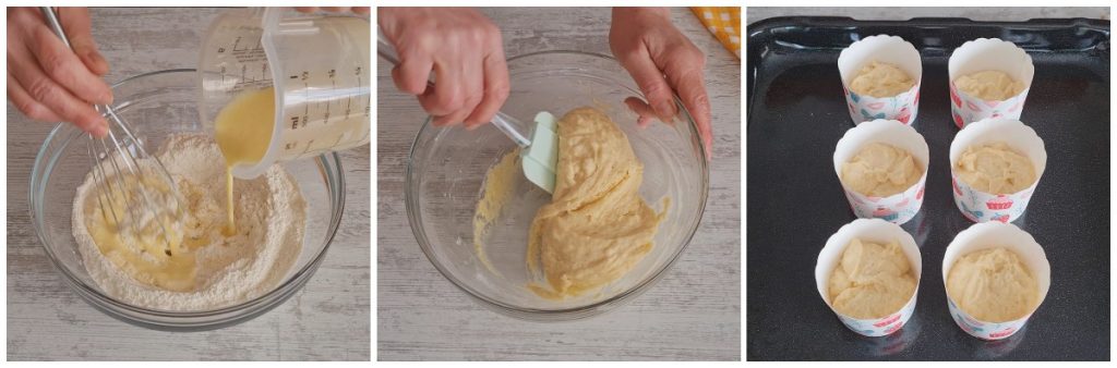 Yogurt Muffin preparation