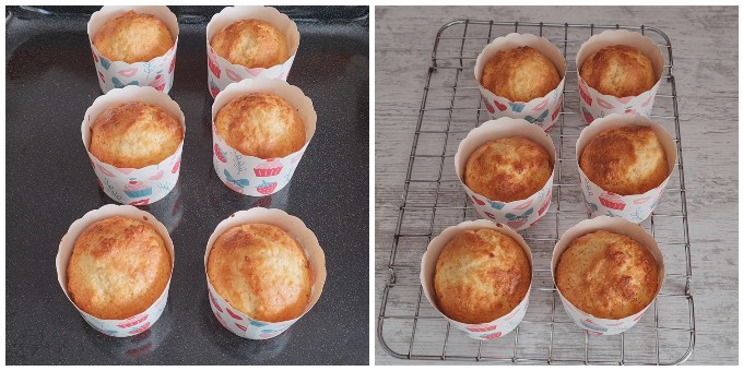 Freshly baked muffins