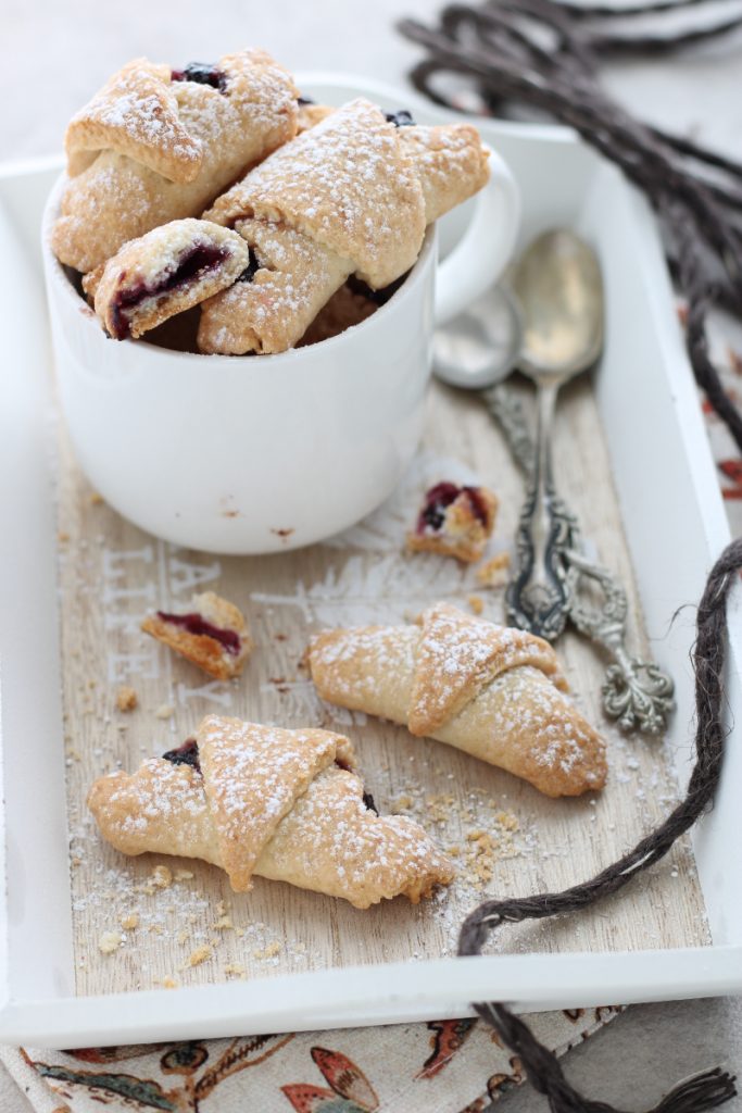 yogurt and jam cookies
