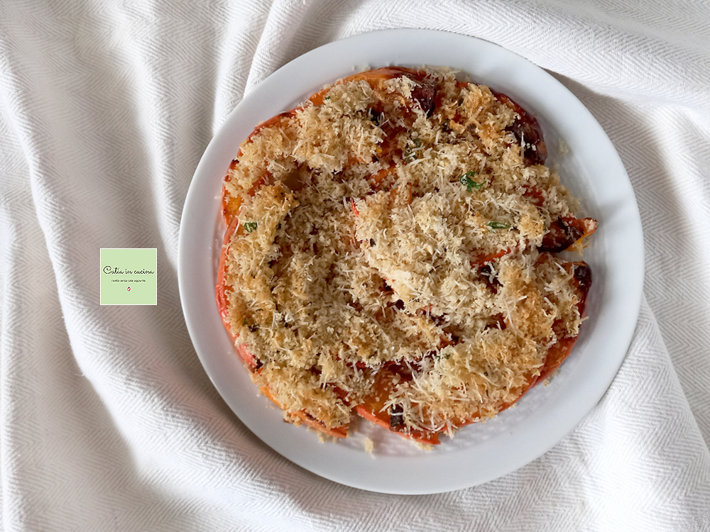 Air Fryer Gratinated Pumpkin