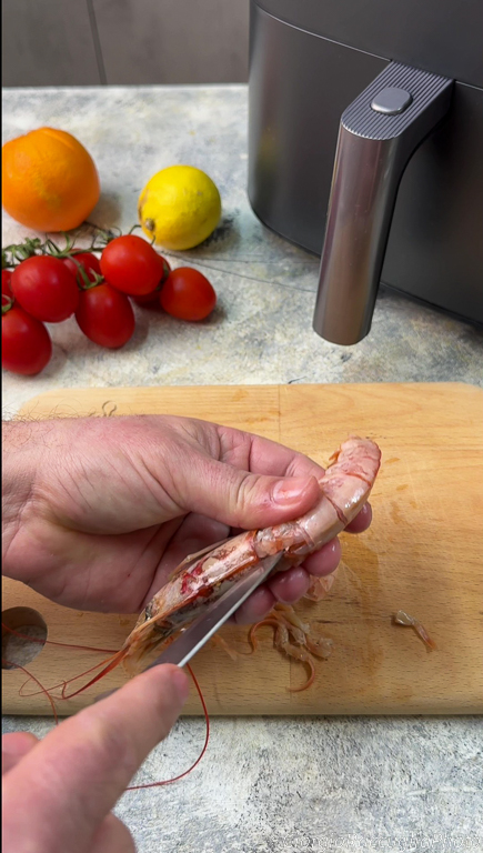air fryer prawns