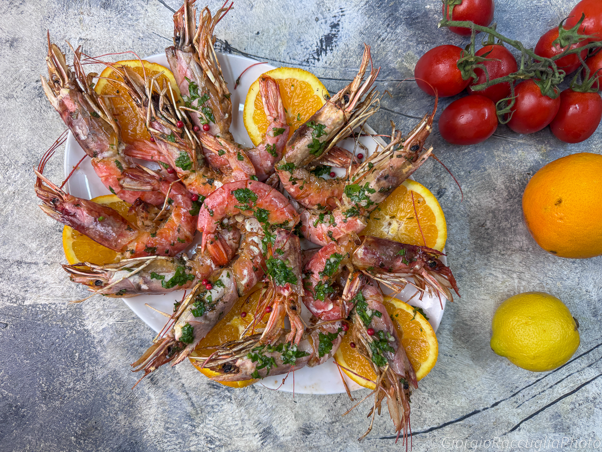 Juicy and Fragrant Lemon Air Fryer Prawns