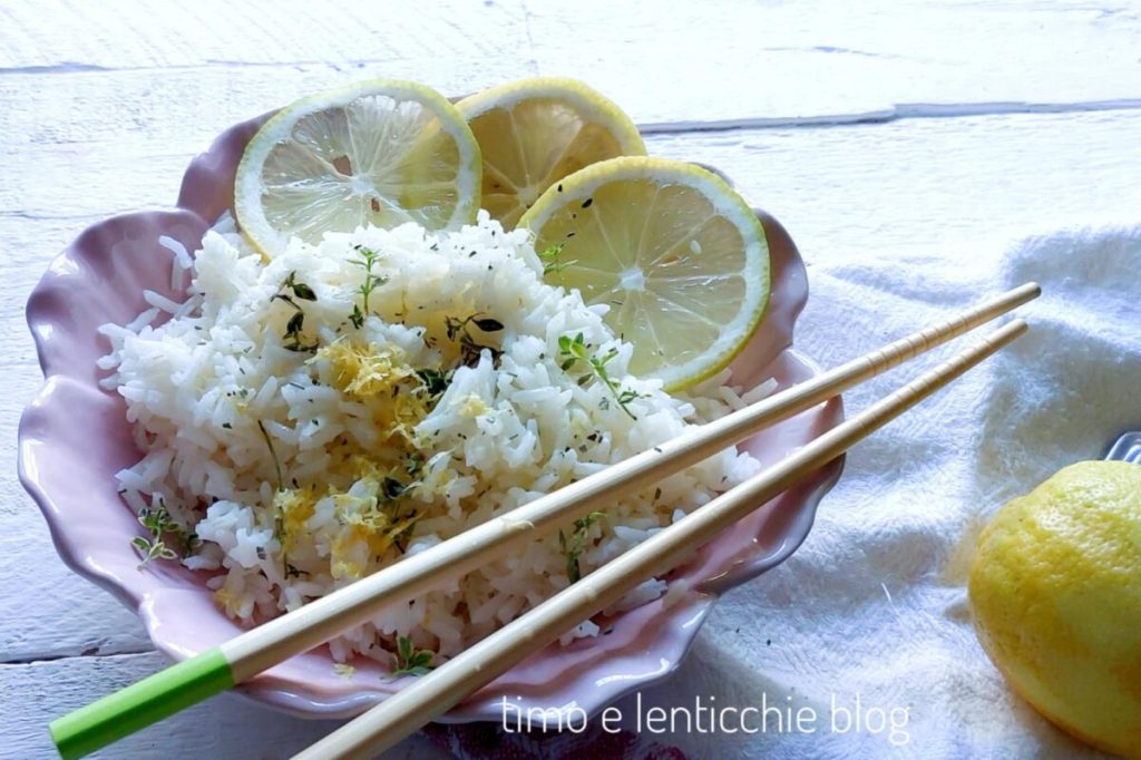Apollo Rice with Thyme and Lemon