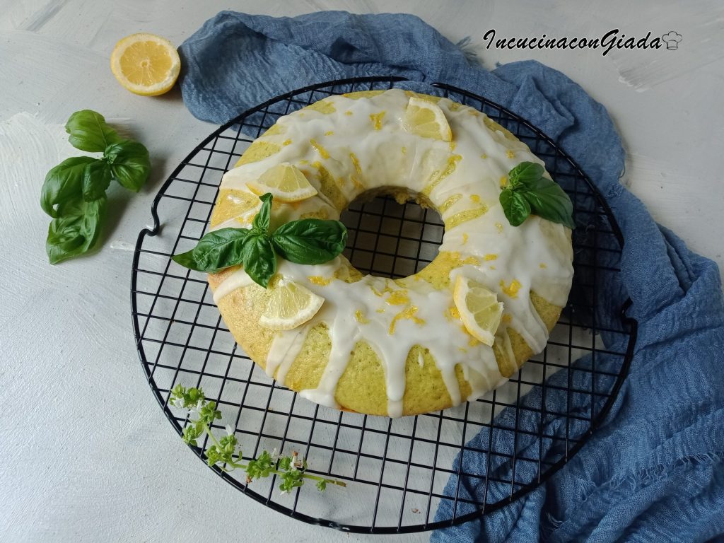 Basil and Lemon Bundt Cake